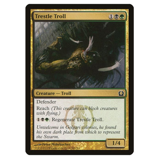 Magic The Gathering - Return To Ravnica - Trestle Troll - 205/274 (Foil)