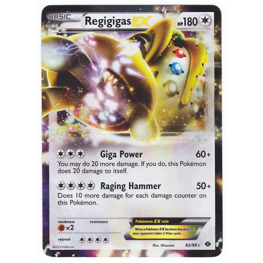 Pokemon - Black & White - Next Destinies - Regigigas EX 82/99
