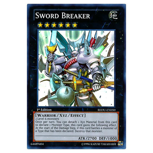 Yu-Gi-Oh! - Return of the Duelist - Sword Breaker (Super Rare) REDU-EN050