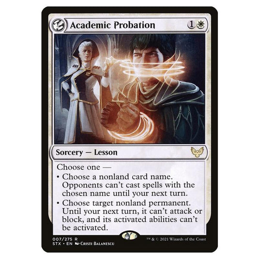Magic The Gathering - Strixhaven: School Of Mages - Academic Probation - 7/275