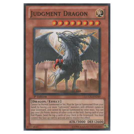 Yu-Gi-Oh! - Legendary Collection 2 - The Duel Academy Years Mega Pack - Judgment Dragon (Common) LCGX-EN249
