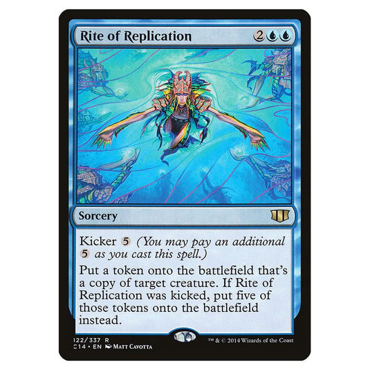 Magic The Gathering - Commander 2014 - Rite Of Replication - 122