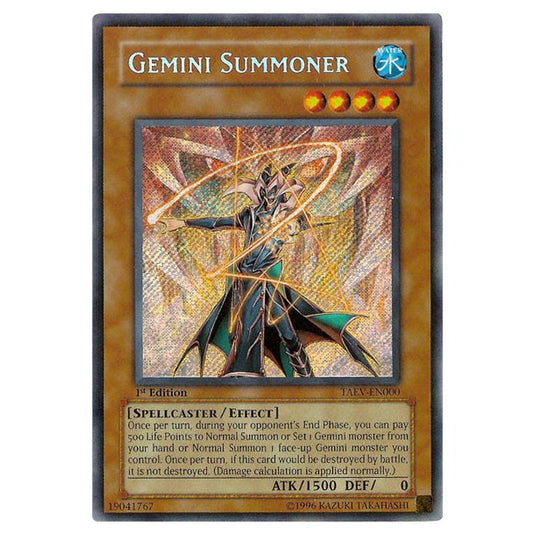 Yu-Gi-Oh! - Tactical Evolution - Gemini Summoner (Secret Rare) TAEV-EN000