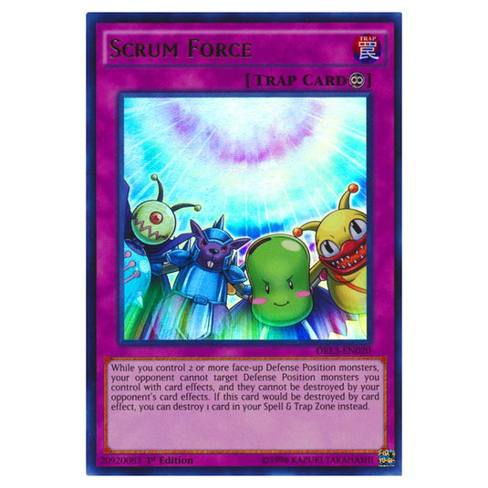 Yu-Gi-Oh! - Dragons of Legend - Unleashed - Scrum Force (Ultra Rare) DRL3-EN020