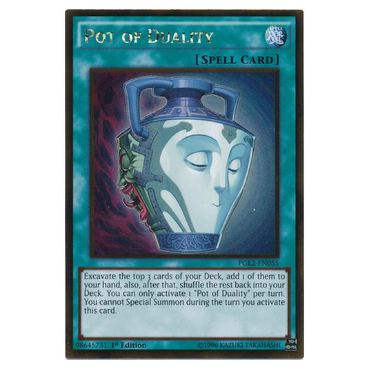 Yu-Gi-Oh! - Premium Gold - Return of the Bling - Pot of Duality (Gold Rare) PGL2-EN055