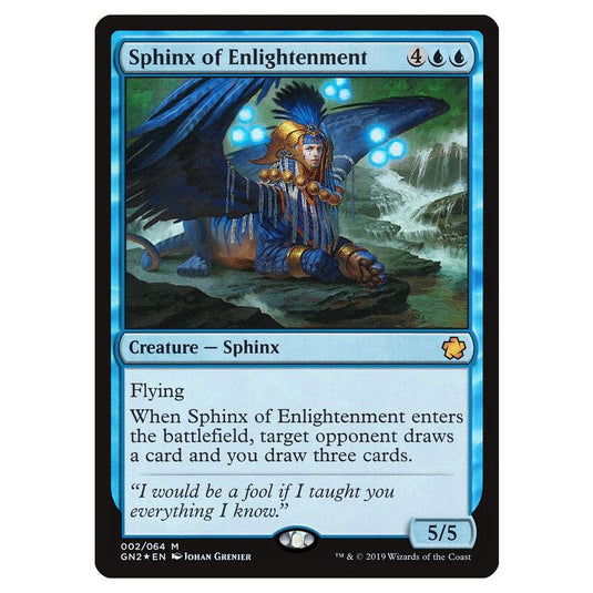 Magic The Gathering - Game Night 2019 - Sphinx Of Enlightenment - 2 (Foil)