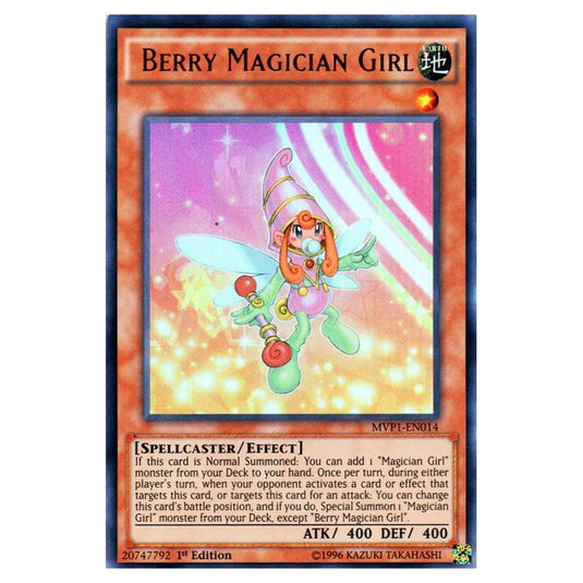 Yu-Gi-Oh! - Yu-Gi-Oh! The Dark Side of Dimensions Movie Pack - Berry Magician Girl (Ultra Rare) MVP1-EN014