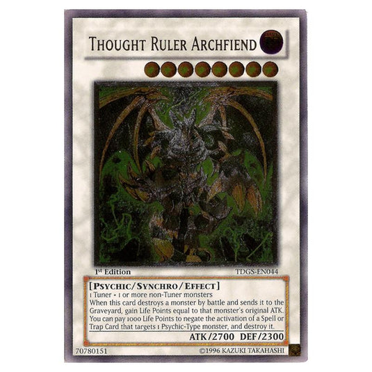 Yu-Gi-Oh! - The Duelist Genesis - Thought Ruler Archfiend (Ultimate Rare) TDGS-EN044
