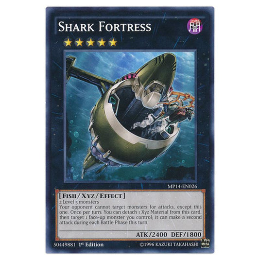 Yu-Gi-Oh! - 2014 Mega-Tin Mega Pack - Shark Fortress (Common) MP14-EN026