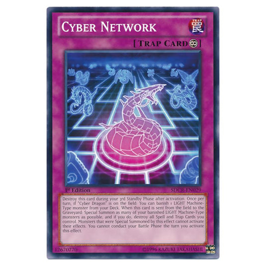 Yu-Gi-Oh! - Cyber Dragon Revolution Structure Deck - Cyber Network (Common) SDCR-EN029