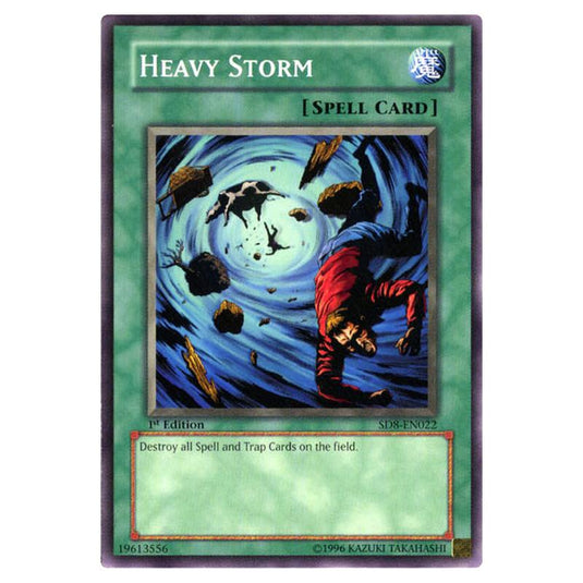 Yu-Gi-Oh! - Structure Deck - Lord of the Storm - Heavy Storm (Common) SD8-EN022