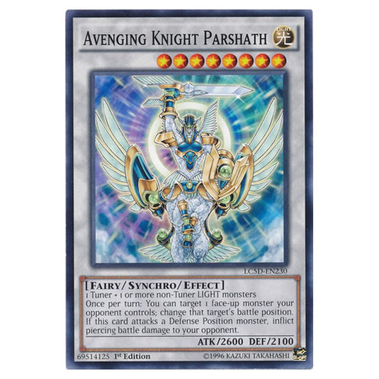 Yu-Gi-Oh! - Legendary Collection 5D's Mega Pack - Avenging Knight Parshath (Common) LC5D-EN230