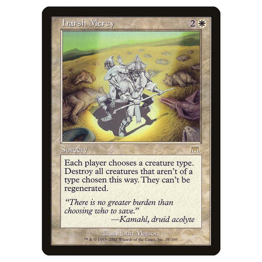 Magic The Gathering - Onslaught - Harsh Mercy - 39/350