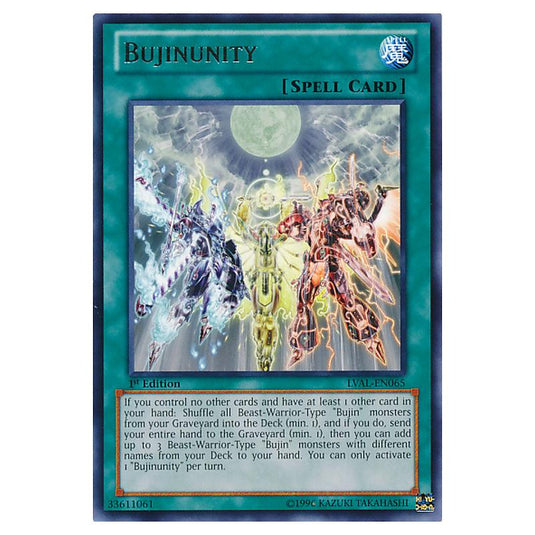Yu-Gi-Oh! - Legacy of the Valiant - Bujinunity (Rare) LVAL-EN065