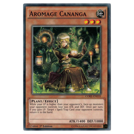 Yu-Gi-Oh! - Clash of Rebellions - Aromage Cananga (Common) CORE-EN035