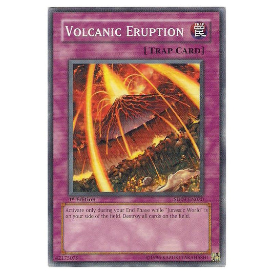 Yu-Gi-Oh! - Structure Deck - Dinosaur's Rage - Volcanic Eruption (Common) SD09-EN030
