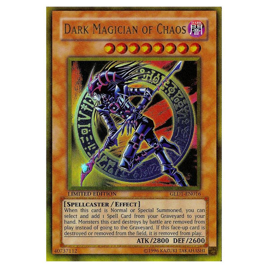 Yu-Gi-Oh! - Gold Series - Dark Magician of Chaos (Gold Rare) GLD1-EN016