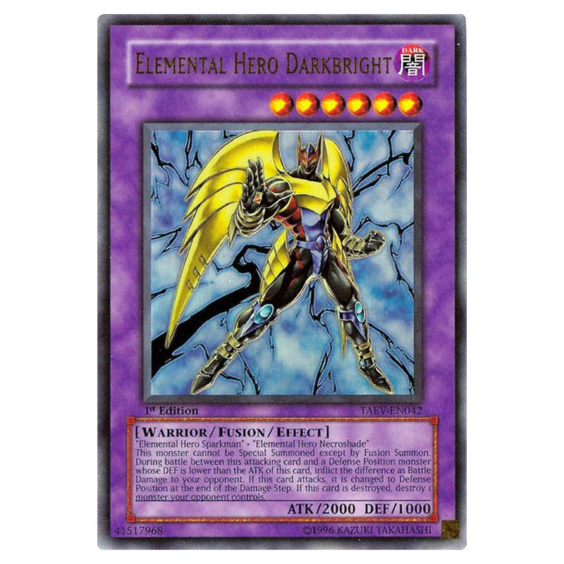 Yu-Gi-Oh! - Tactical Evolution - Elemental HERO Darkbright (Ultra Rare Yu-Gi-Oh! - Tactical Evolution - Elemental HERO Darkbright (Ultra Rare