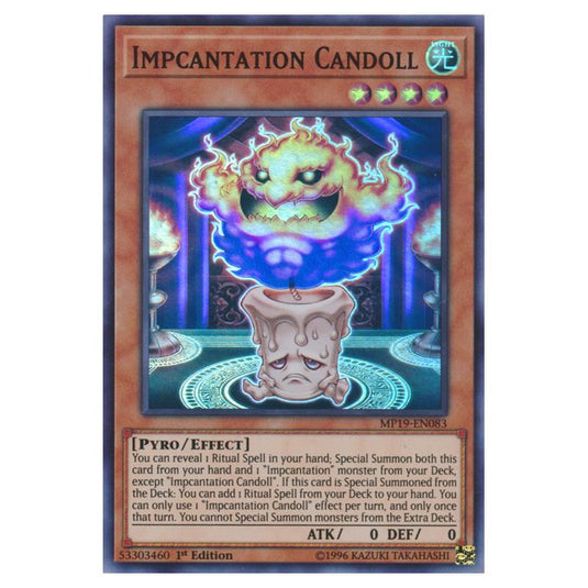 Yu-Gi-Oh! - 2019 Gold Sarcophagus Tin Mega Pack - Impcantation Candoll (Super Rare) MP19-EN083