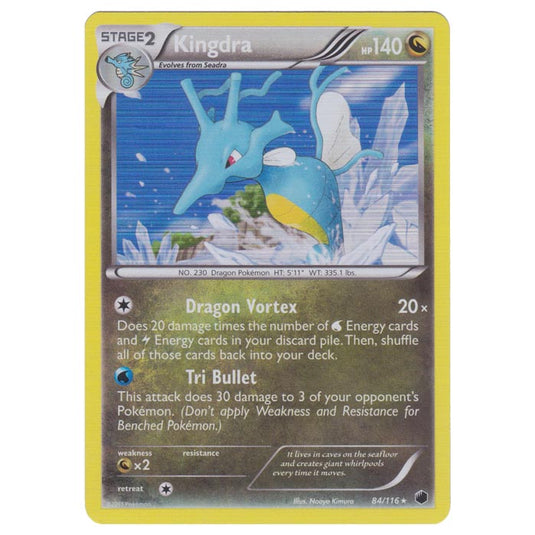 Pokemon - Black & White - Plasma Freeze - Kingdra - 84/116