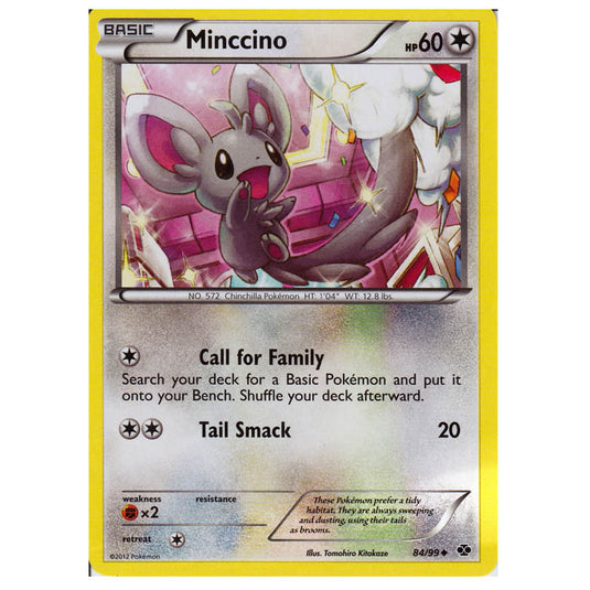 Pokemon - Black & White - Next Destinies - Minccino 84/99