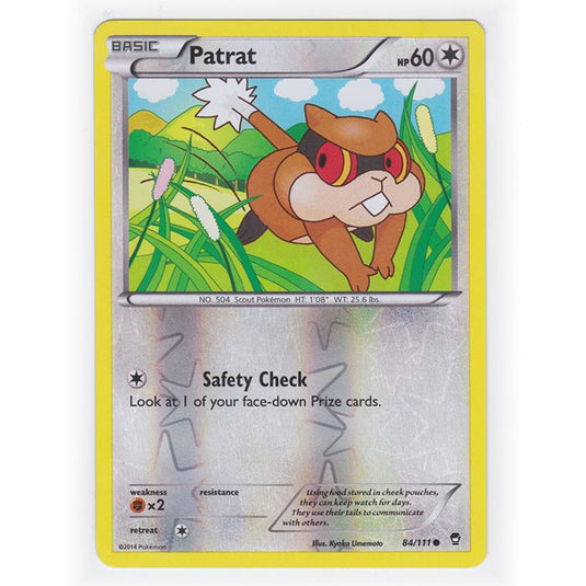 Pokemon - XY Furious Fists - (Reverse Holo) - Patrat - 84/111