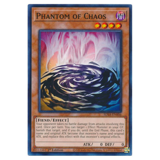 Yu-Gi-Oh! - Structure Deck - Sacred Beasts - Phantom of Chaos (Common) SDSA-EN006