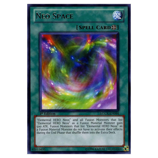 Yu-Gi-Oh! - Legendary Collection 2 - The Duel Academy Years Mega Pack - Neo Space (Rare) LCGX-EN094