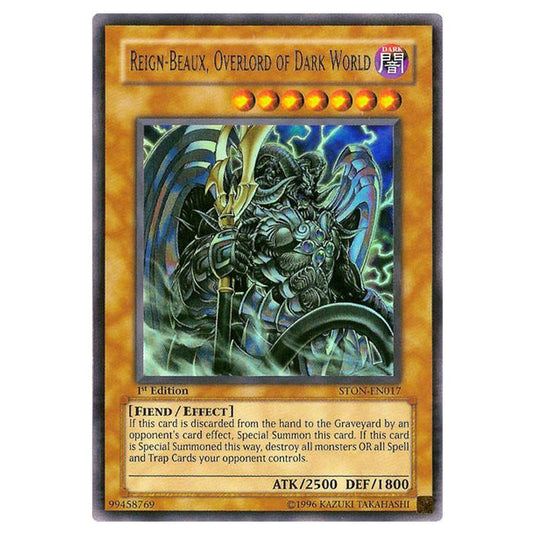 Yu-Gi-Oh! - Strike of Neos - Reign-Beaux, Overlord of Dark World (Ultra Rare) STON-EN017