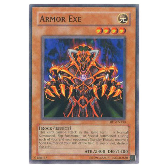 Yu-Gi-Oh! - Dark Revelation Volume 1 - Armor Exe (Common) DR1-EN130