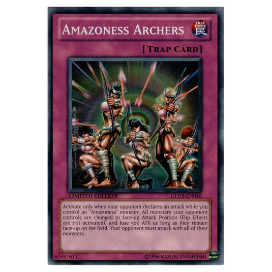 Yu-Gi-Oh! - Gold Series 3 - Amazoness Archers (Common) GLD3-EN046