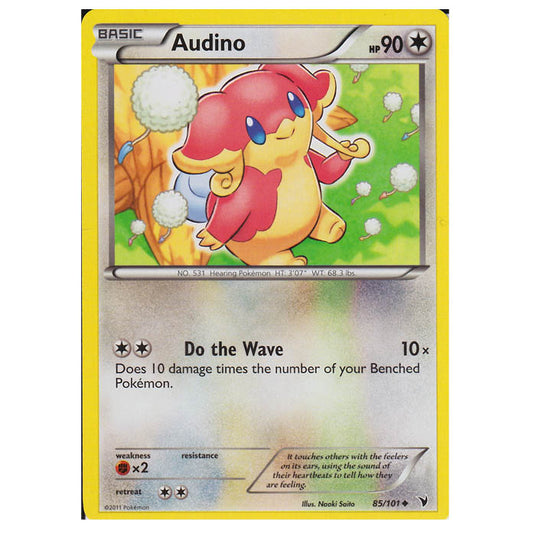 Pokemon - Black & White - Noble Victories - Audino 85/101