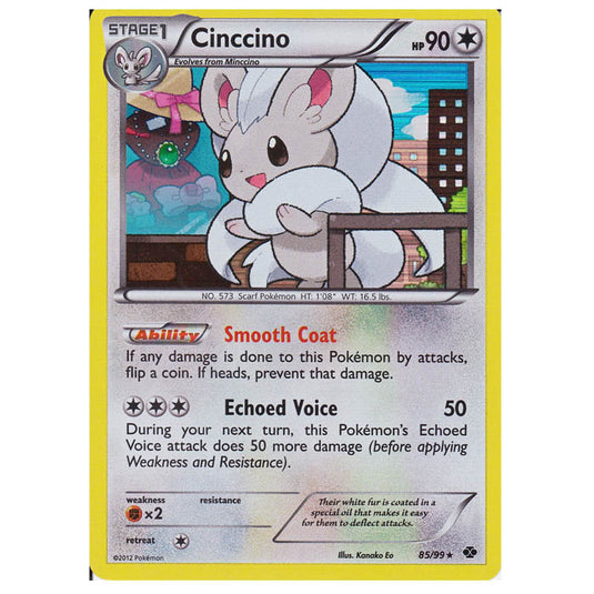 Pokemon - Black & White - Next Destinies - Cinccino 85/99