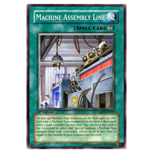 Yu-Gi-Oh! - Absolute Powerforce - Machine Assembly Line (Common) ABPF-EN057