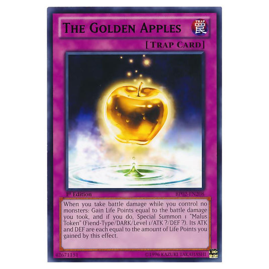Yu-Gi-Oh! - Battle Pack 2 - War of the Giants - The Golden Apples (Rare) BP02-EN208