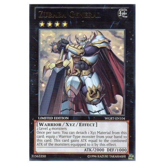 Yu-Gi-Oh! - War of the Giants Reinforcements - Zubaba General (Ultra Rare) WGRT-EN104