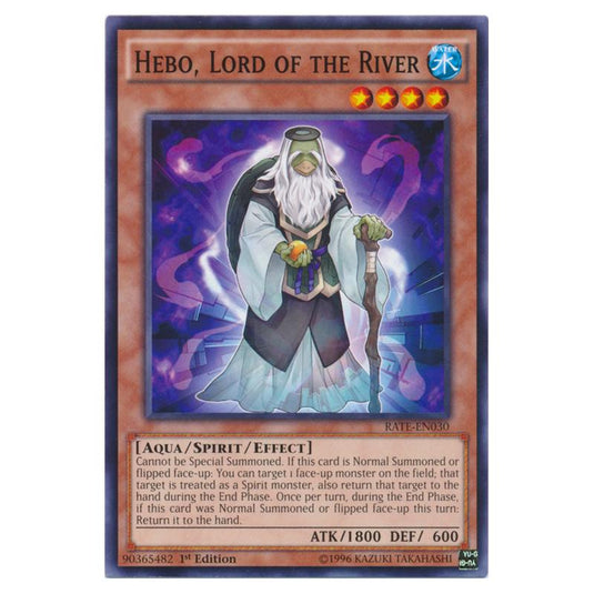 Yu-Gi-Oh! - Raging Tempest - Hebo, Lord of the River (Common) RATE-EN030
