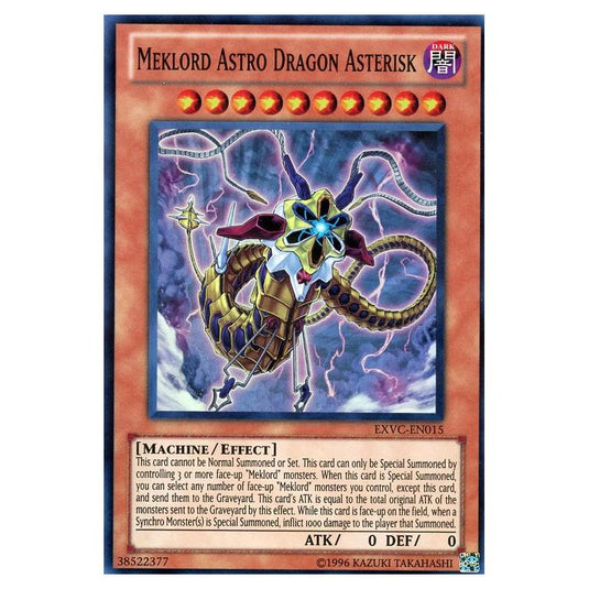 Yu-Gi-Oh! - Extreme Victory - Meklord Astro Dragon Asterisk (Super Rare) EXVC-EN015