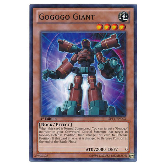 Yu-Gi-Oh! - Star Pack 2014 - Gogogo Giant (Starfoil Rare) SP14-EN003