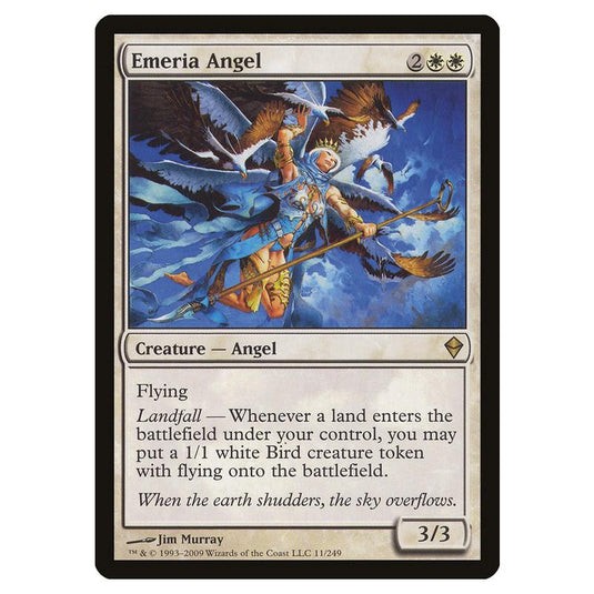 Magic The Gathering - Zendikar - Emeria Angel - 11/249