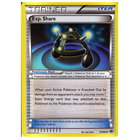Pokemon - Black & White - Next Destinies - Exp. Share 87/99