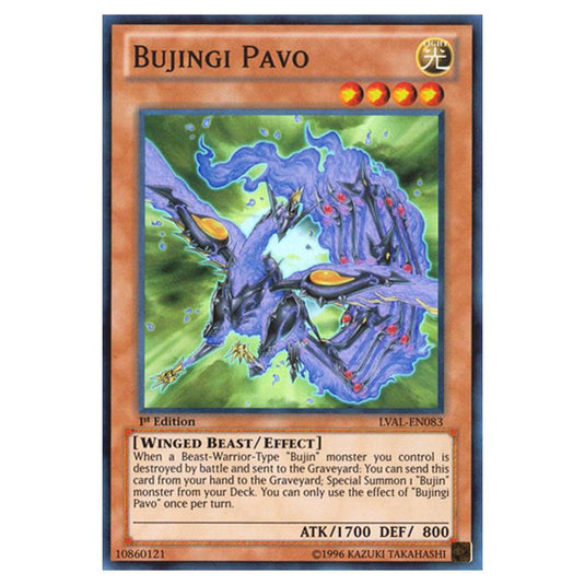 Yu-Gi-Oh! - Legacy of the Valiant - Bujingi Pavo (Super Rare) LVAL-EN083