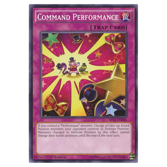 Yu-Gi-Oh! - Star Pack ARC-V - Command Performance (Common) SP15-EN046