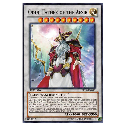 Yu-Gi-Oh! - Star Pack 2014 - Odin, Father of the Aesir (Common) SP14-EN050