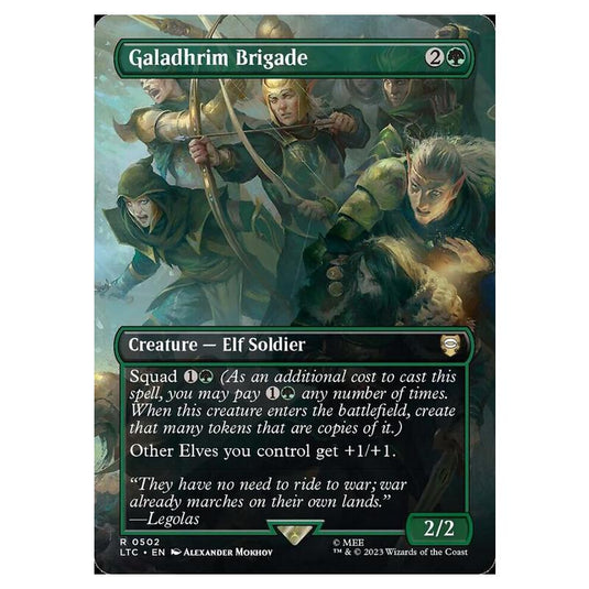 Magic The Gathering - Tales Of Middle-earth Commander - Galadhrim Brigade - 502 (Foil)
