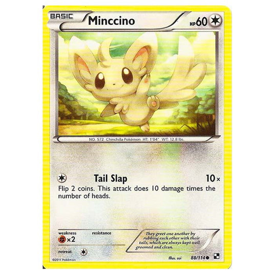 Pokemon - Black & White - Minccino 88/114