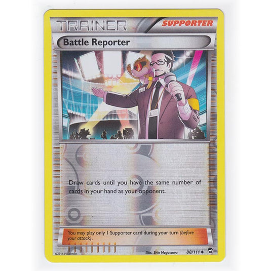 Pokemon - XY Furious Fists - (Reverse Holo) - Battle Reporter - 88/111
