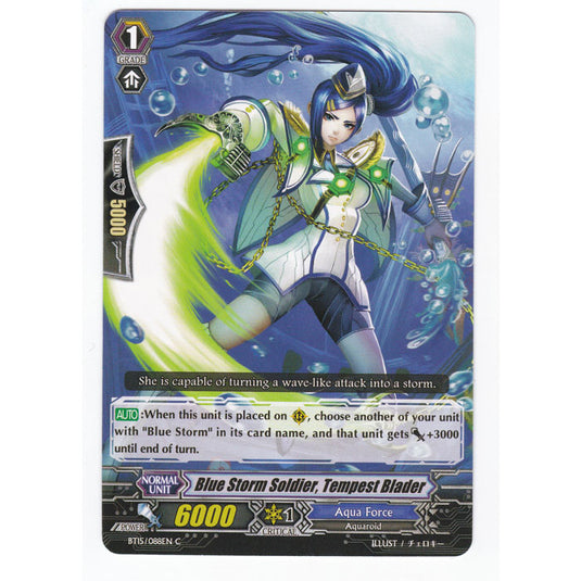 CFV - Infinite Rebirth - Blue Storm Soldier Tempest Blader - 88/102