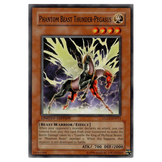 Yu-Gi-Oh! - Gold Series 2009 - Phantom Beast Thunder-Pegasus (Common) GLD2-EN013