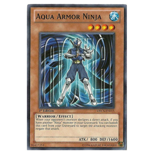 Yu-Gi-Oh! - Order of Chaos - Aqua Armor Ninja (Common) ORCS-EN015